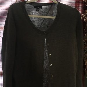 Gap charcoal cardigan